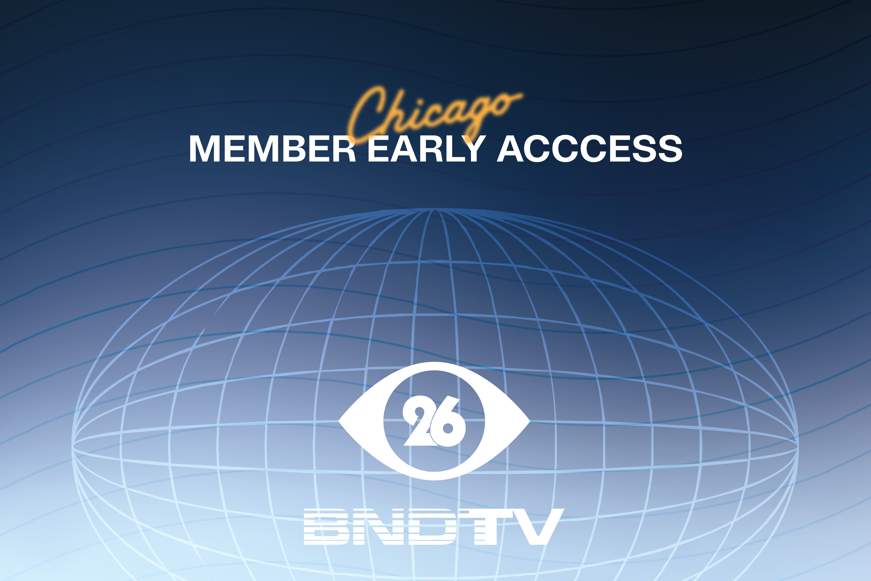 Chicago '26 Pop-Up Member Early Access